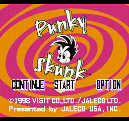 Punky Skunk screenshot 3 for Playstation